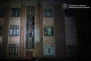 В ЗОВА показали последствия атаки на Запорожье (ФОТО)