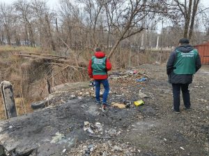 У центрі Запоріжжя виявили сміттєзвалище (ФОТО)