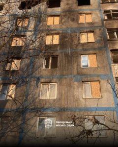 Відсутні газ та електрика: наслідки нічної атаки на Запоріжжя