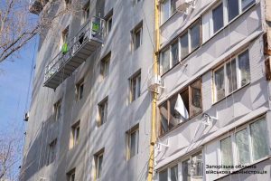 Відбудова будинку на Запорізькій, 2-А: на якому етапі будівництво (ФОТО)
