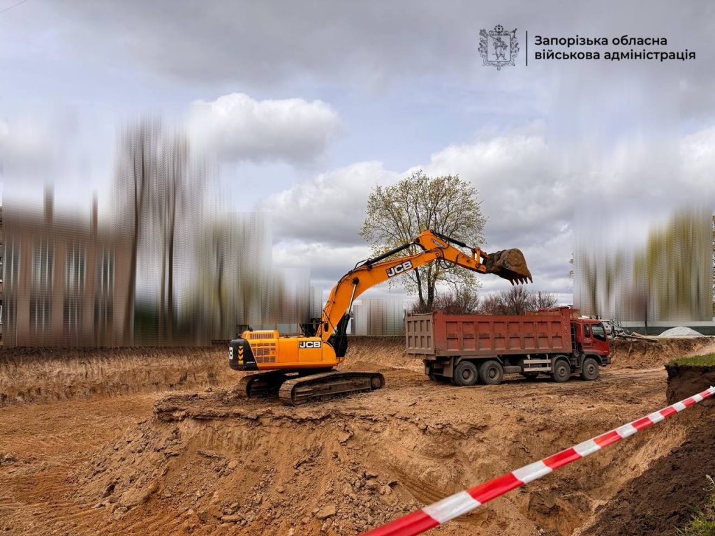 У Запоріжжі будують "підземну школу" на глибині 7 метрів