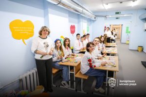 В Запорожье отремонтировали укрытие в гимназии №5: как оно выглядит