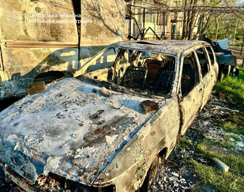 Атака області в ніч на 18 квітня
