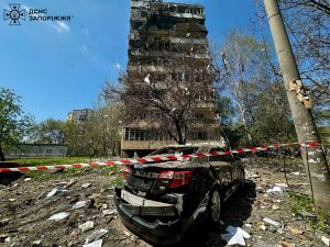 17 мільйонів з держбюджету: у Запоріжжі відбудовують будинок на проспекті Моторобудівників