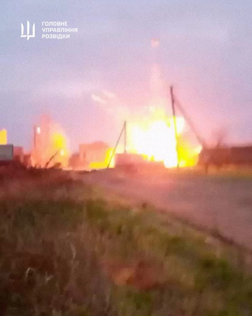 У Мелітополі вибухнув броньовик з кадирівцями