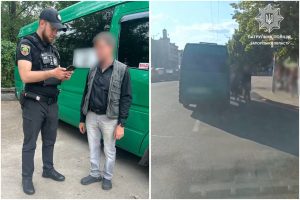 У Запоріжжі водій маршрутки потрапив у поле зору поліції після скарг