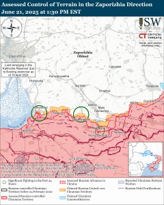 На Запорожском направлении продолжаются российские атаки: подробности (КАРТА)