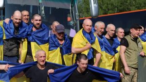 13 бойцов из Запорожской области вернулись из российского плена