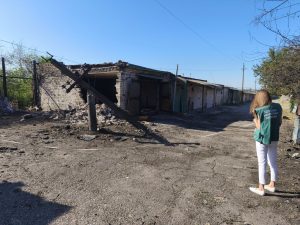 У Запоріжжі екологи показали місце обстрілу в Шевченківському районі (ФОТО)