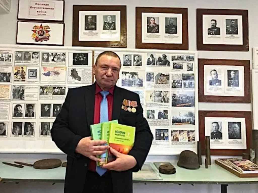 Віктор Гнєдишев, вчитель історії та краєзнавець із Мелітопольського району, автор нових посібників "Історії рідного краю"