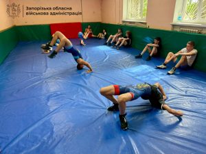 У Запоріжжі ветерани можуть безоплатно займатися греко-римською боротьбою