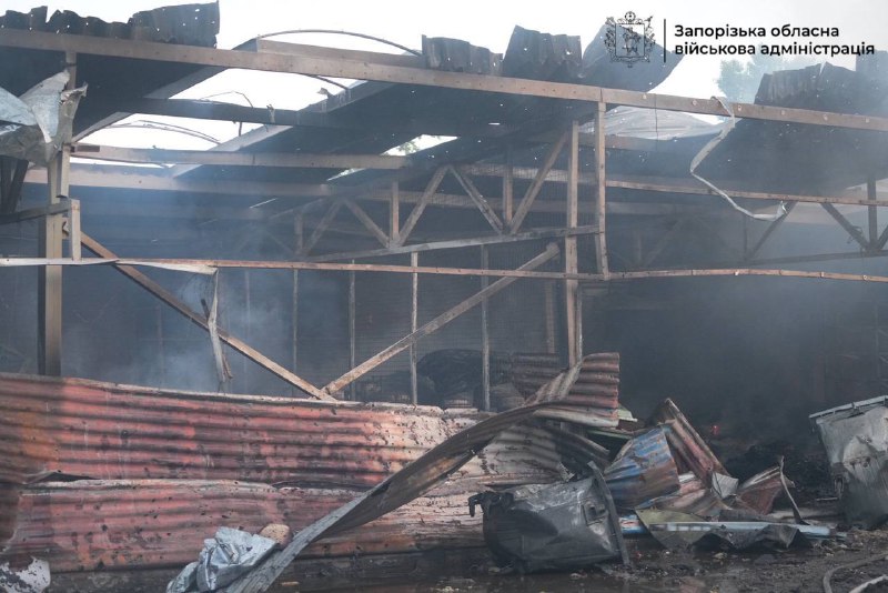 Росія атакувала Запоріжжя «шахедами»