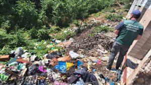 У центрі Запоріжжя знайшли сміттєзвалище площею понад 1600 м²