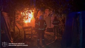 Ночью Запорожье атаковали 9 дронов: что известно о последствиях (ФОТО)