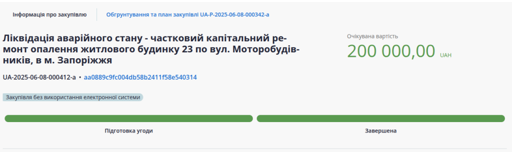 Капремонт дома в Запорожье: что планируют сделать и за сколько