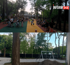 В Запорожье обновили сквер: что изменилось и сколько это стоило (ФОТО)
