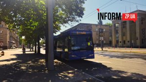 Новые автобусы в Запорожье: большие габариты и первые вызовы