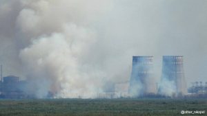 Біля Запорізької АЕС помітили сильне задимлення: що відомо