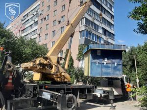 У Запоріжжі демонтували незаконний кіоск: де саме 