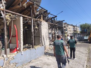У Запоріжжі екологи показали наслідки обстрілу в двох районах (ФОТО)
