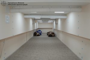 В Запорожье в пединституте сделали новое укрытие (ФОТО)