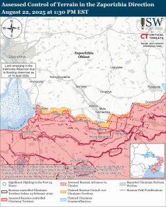 Российские войска продвинулись в Запорожской области, — ISW