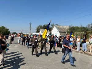 На Запоріжжі попрощалися із загиблим військовим