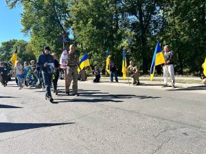 В Запорожье попрощались с военным Сергеем Харченко