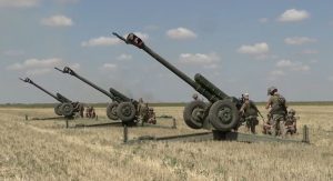 Прикордонники Бердянського загону знищили гармату Д-30 окупантів