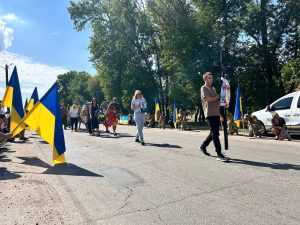 На Запоріжжі провели в останню путь військовослужбовця (ФОТО)