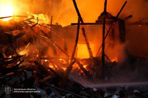Мужчина погиб в подвале во время атаки на Запорожье