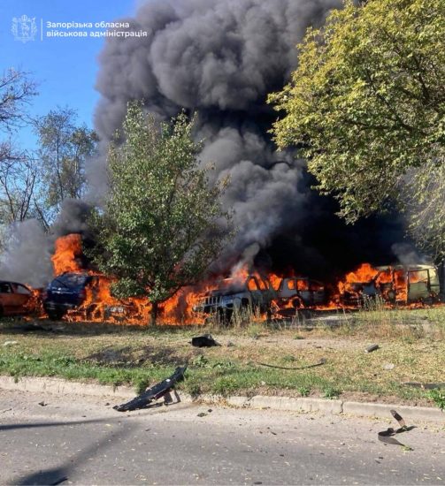 Росіяни атакували Запоріжжя 23 вересня
