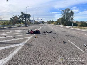 Загинув мотоцикліст: у поліції розповіли деталі смертельного ДТП у Запоріжжі