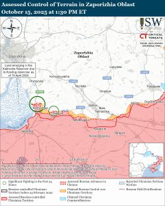 РФ просунулася на сході Запорізької області, — ISW