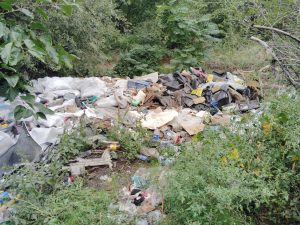 У Запоріжжі виявили масштабне стихійне сміттєзвалище: де саме