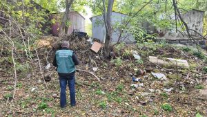 У Хортицькому районі Запоріжжя знайшли масштабне сміттєзвалище