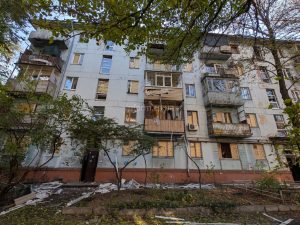 «Шахеды» атаковали Запорожье: фото с места обстрела