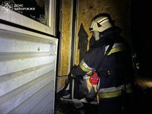У Запоріжжі під час пожежі загинув чоловік