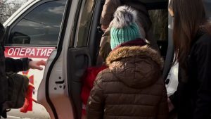 На Запоріжжі з-під обстрілів евакуювали дві багатодітні сім’ї (ВІДЕО)