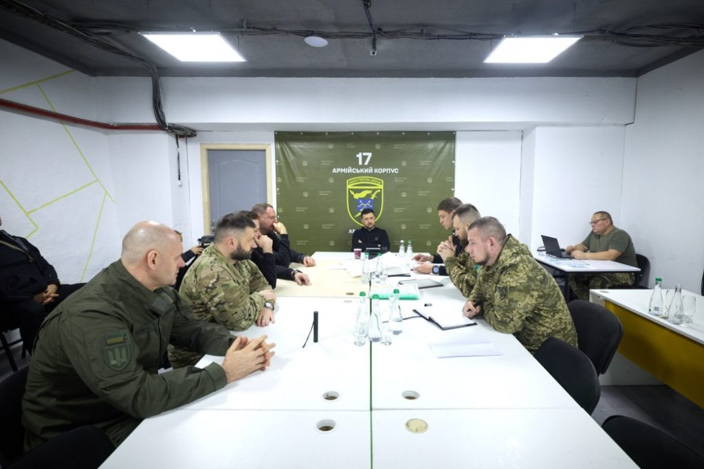 Президент Володимир Зеленський з робочою поїздкою відвідав Запорізьку область 13 листопада