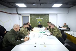 Зеленський заслухав доповідь Федорова щодо укріплень на Степногірському напрямку: що відомо