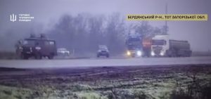 Под Бердянском взорвались две машины «кадыровцев» (ВИДЕО)