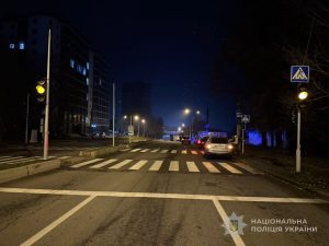 У Запоріжжі шукають водія, який збив пішохода і втік із місця ДТП