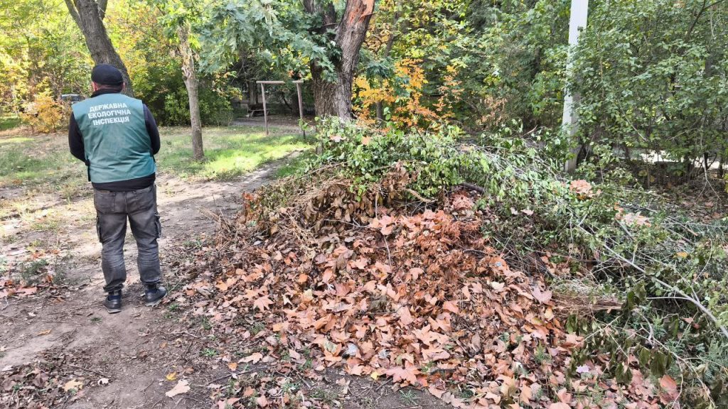 У Дніпровському районі виявили сміттєзвалище