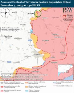 Українські війська просунулися на Запоріжжі, — ISW