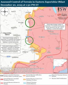 Россияне продвинулись на Гуляйпольском направлении