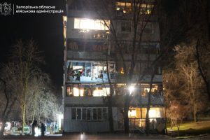 Россияне ночью атаковали Запорожье: есть раненые (ФОТО)