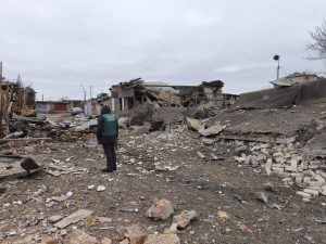 В двух районах Запорожья зафиксировали последствия обстрелов (ФОТО)