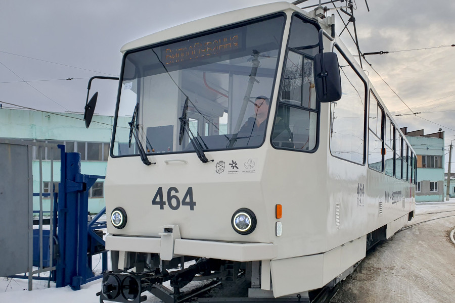 У Запоріжжі тестують оновлений трамвай