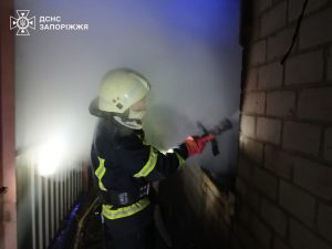 Пожежа в житловому будинку Запоріжжя: горіли дах і кімната